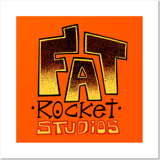 Fat Rocket Studios Logo Posters and Art